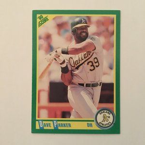 1990 Score Dave Parker Baseball Card #135